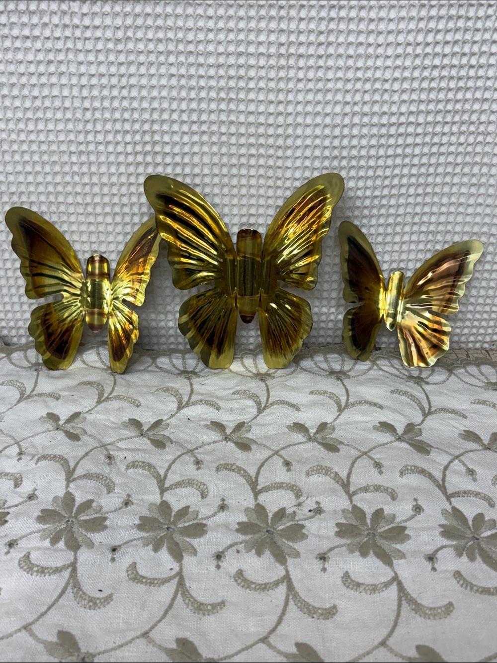 Home interiors, brass butterflies